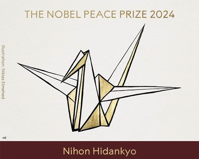 The 2024 Nobel Peace Prize belongs to Japan's Nihon Hidankyo organization.