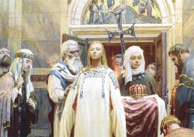 Queen Olga, Russia