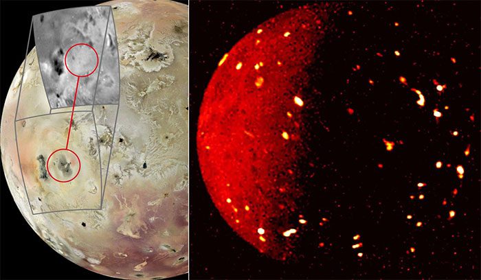 Active supervolcano on Io