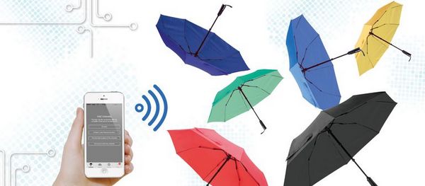 Smart umbrella weather forecast