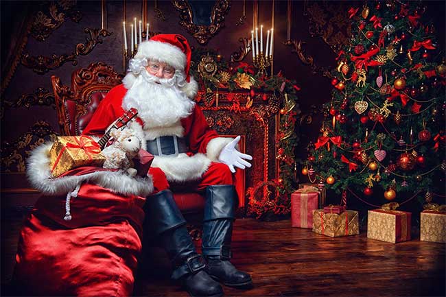 Santa Claus Gifts to Children