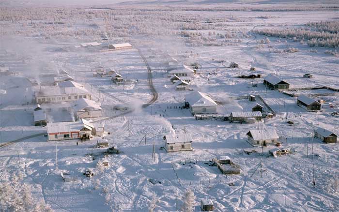 Oymyakon is the coldest inhabited place on Earth.