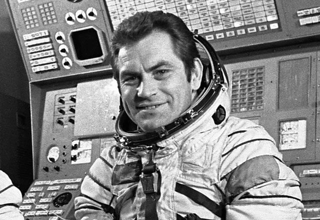 Soviet astronaut Vladimir Kovalenok.