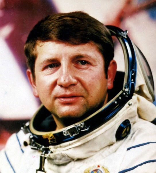 Soviet astronaut Yuri Glazkov.