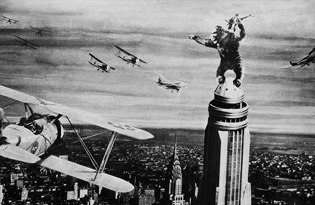 King Kong 1933 is a classic of stop motion.