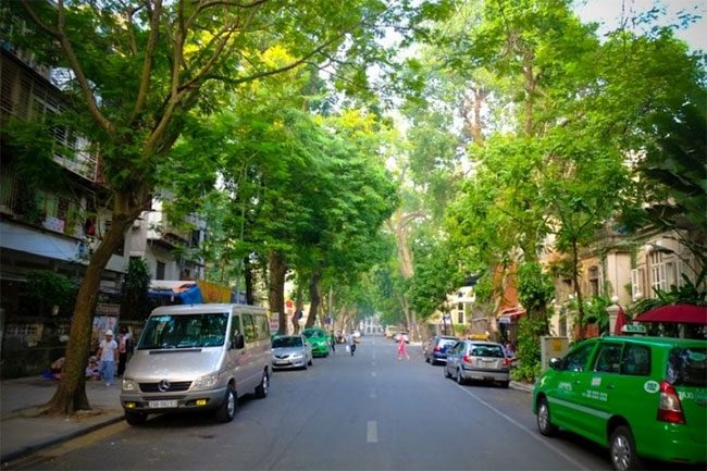 Lê Phụng Hiểu Street - Hoàn Kiếm District.