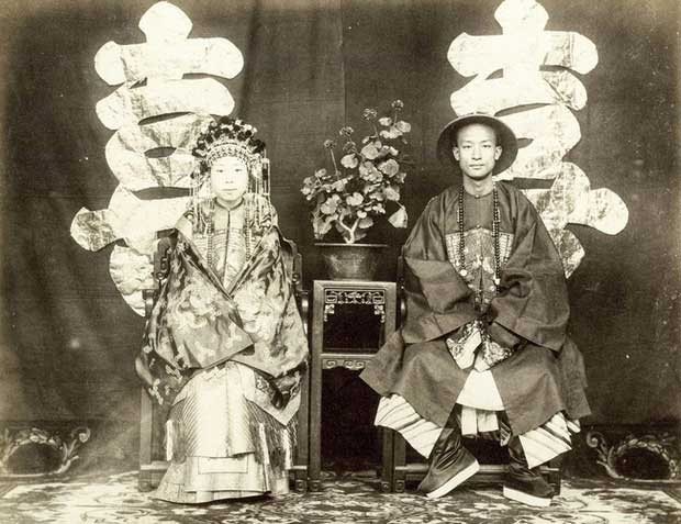 Wedding photo of bride Zeng Jifen and groom Xie Zhongfang