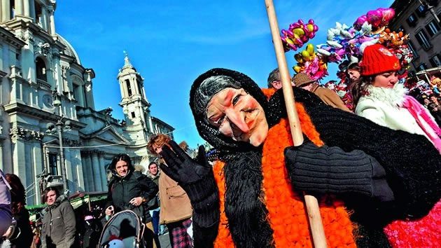 Christmas Witch in Italy