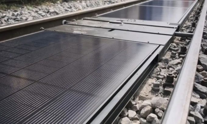 Sun-ways' solar technology could transform Switzerland's railway network.