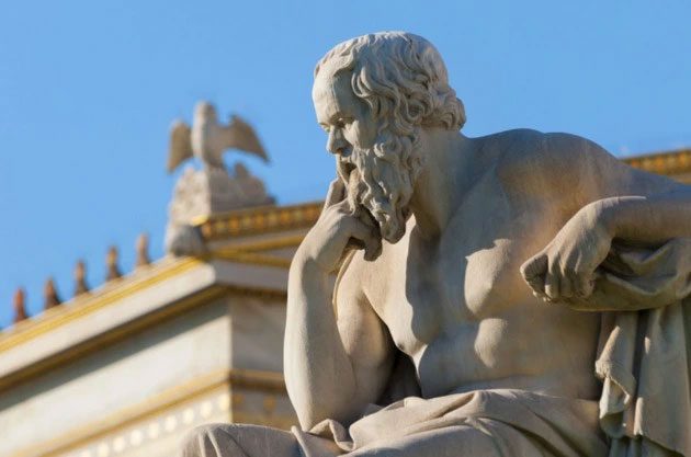 Plato - the famous philosopher and mathematician of ancient Greece