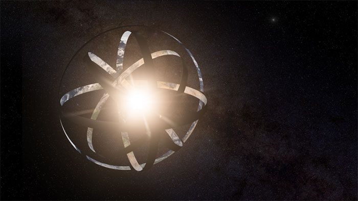 Illustration of a Dyson Sphere