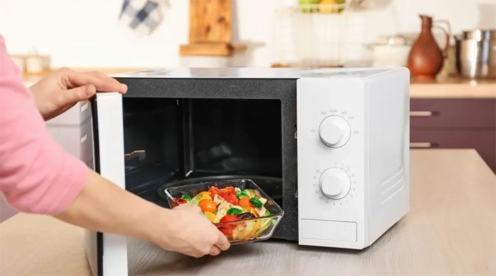 Microwaves are very popular for reheating food.