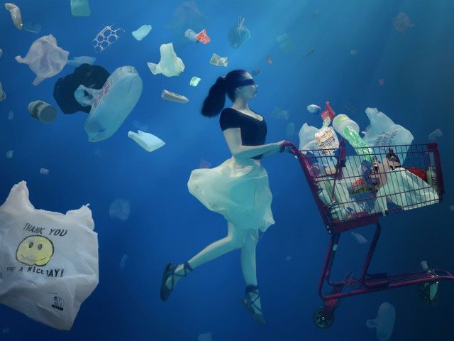 Plastic is one of the main causes of environmental pollution