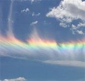 rarely seen beautiful rainbow clouds 46868