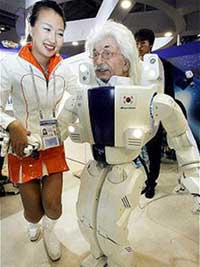 robot Einstein