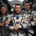 russian soyuz spacecraft brings 3 astronauts back to earth 136909