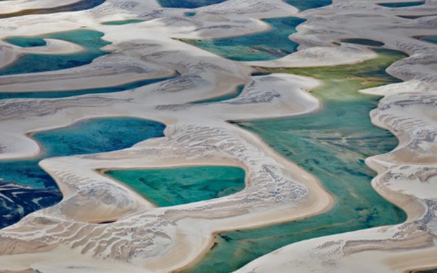 This desert is also known as the “desert of a thousand lakes.”