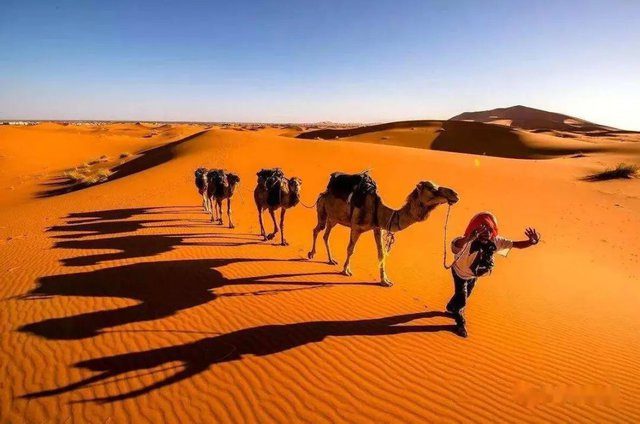 The average depth of the Sahara Desert is about 150 meters.