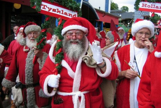 Children always believe in the story of Santa coming down the chimney into each home, leaving treats in the stockings they hang near their beds or fireplaces.