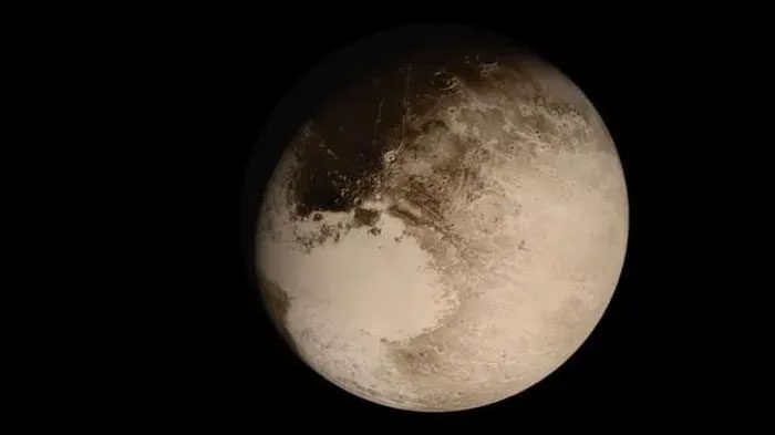 Image of Pluto taken by NASA's New Horizons spacecraft in 2015.