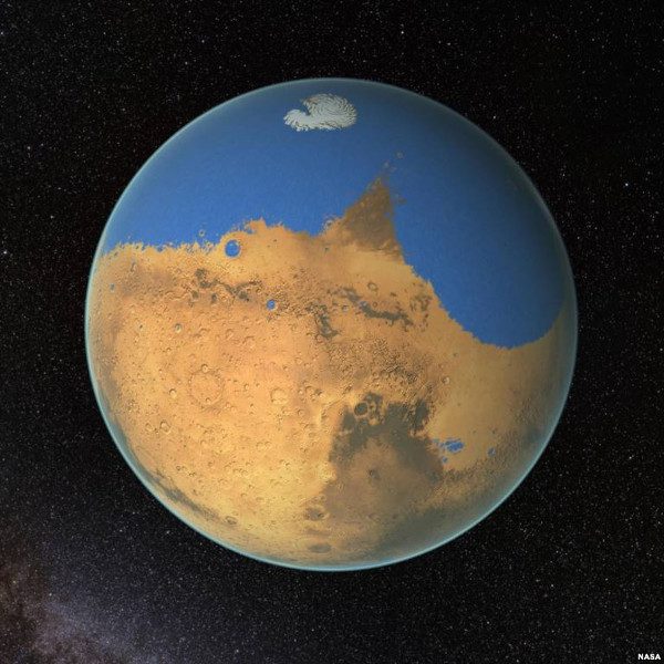 Mars has now been proven to have liquid water flowing on its surface.