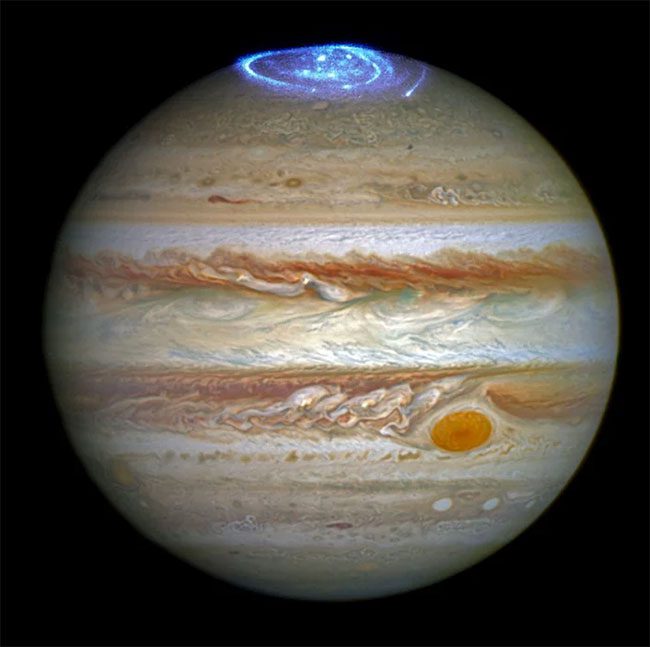 Jupiter, despite being a gas giant, has a solid core.