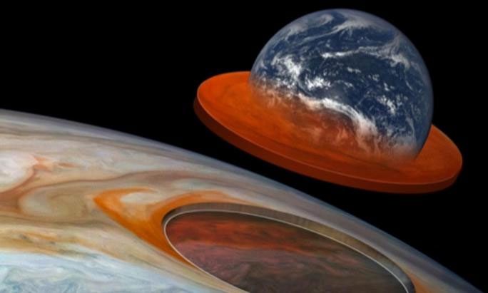 "Monster planet" so large that its famous Great Red Spot could easily swallow Earth