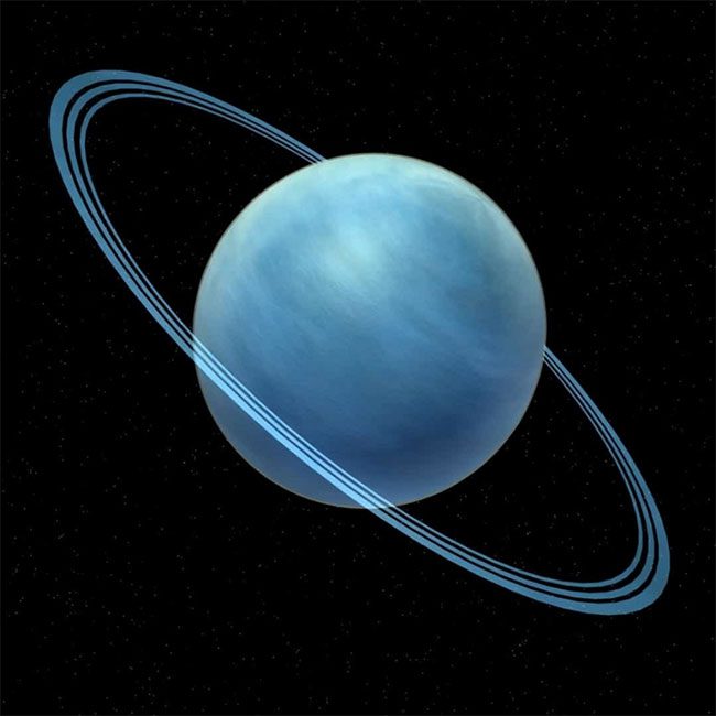 Uranus also has rings