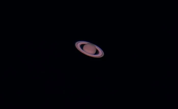 Saturn at opposition in 2017 taken from Esfahan, Iran.