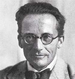 Austrian physicist Erwin Schrödinger