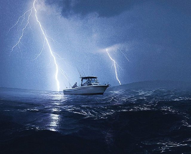 Lightning poses a threat not only to fish but also significant danger to humans.