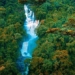 seven level waterfall beautiful in kon tum hanging on the back of the mountain 137065