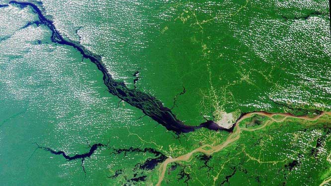 Located in South America, the Amazon River is one of the longest rivers in the world.