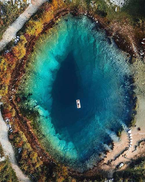 Source of the Cetina River