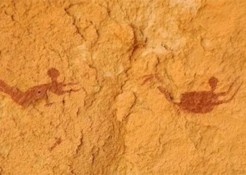 strange art 9000 years old about the people living in what is now sahara desert 136992