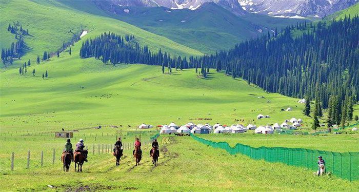 Xinjiang is uniquely located at the crossroads of multiple cultures.