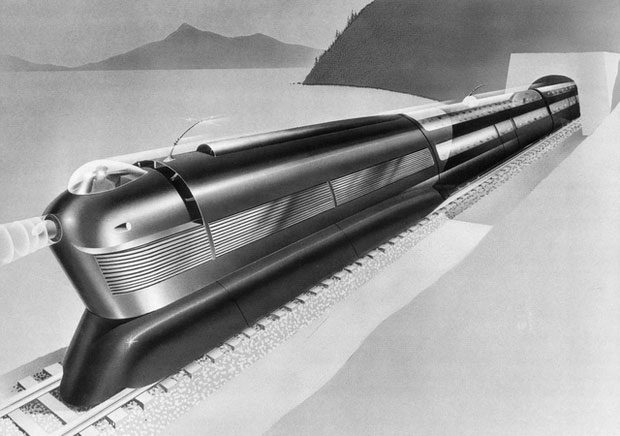 Atomic-Powered Train