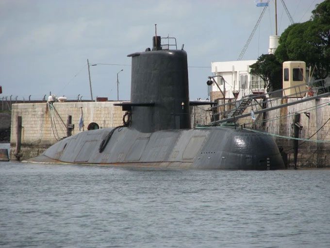 The TR-1700 ARA San Juan (S-42) submarine.