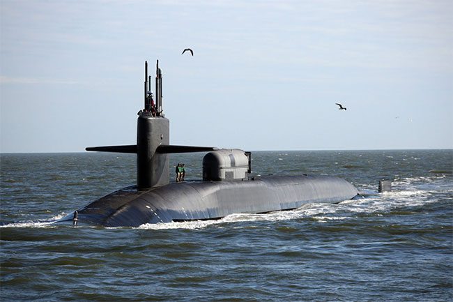 Ohio-class nuclear submarine