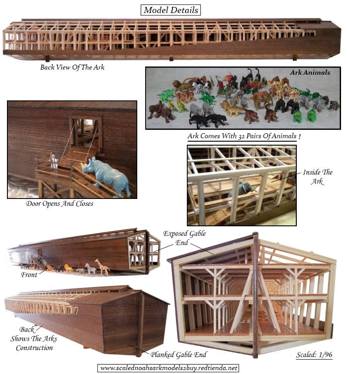 Design diagram of Noah's Ark.