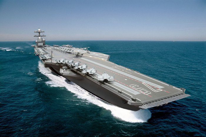 CVN-79 is the third warship named after a deceased member of the Kennedy family.