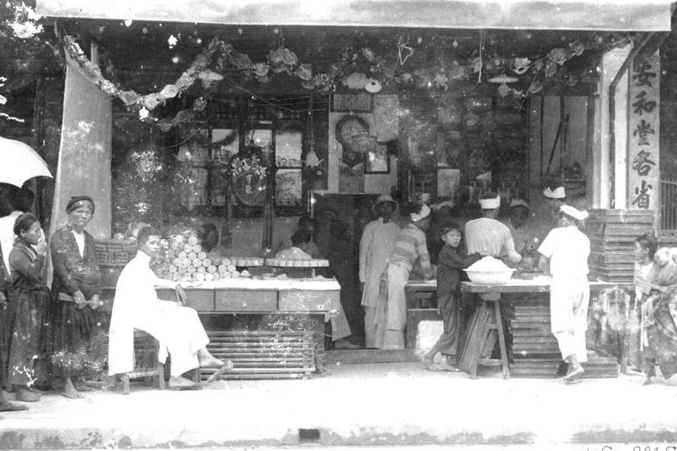 An old food shop, now just a memory.