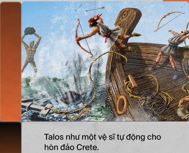 Talos as an automated guardian for the island of Crete