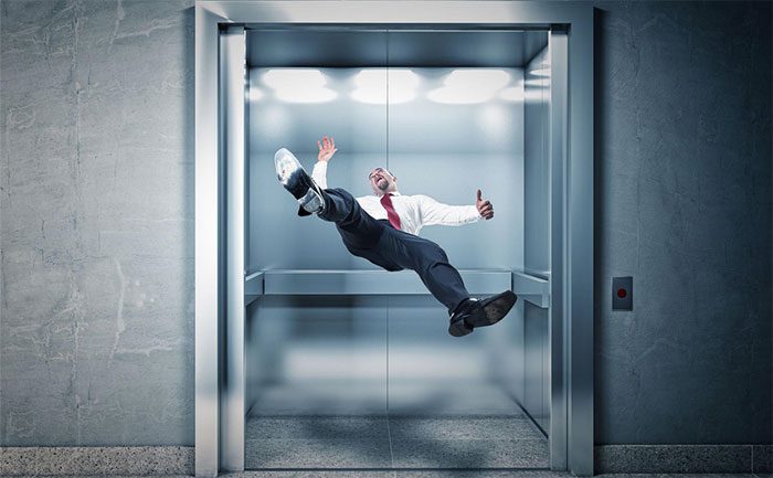 Every year, approximately ten million people die from elevator accidents.