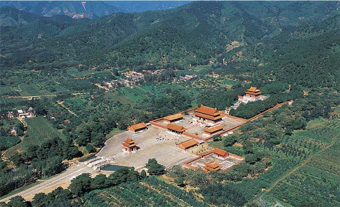 The Eastern Qing Tombs is a royal mausoleum complex of the Qing Dynasty.