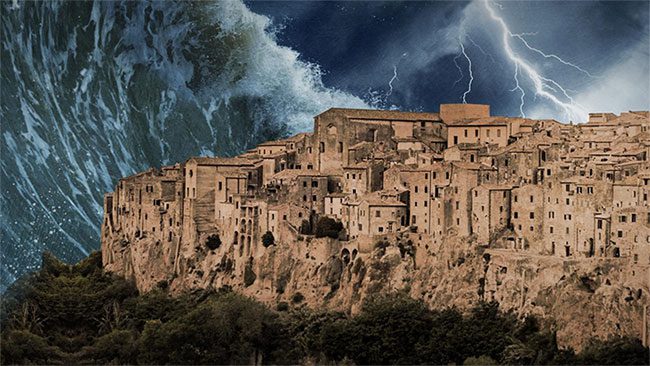 The city of Helike was famous for its wealth and strategic location on the Gulf of Corinth.