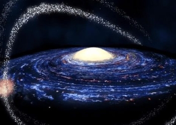 the outside of the universe milky way has been disturbed by an uncertain moment and caused some strange phenomena 138144