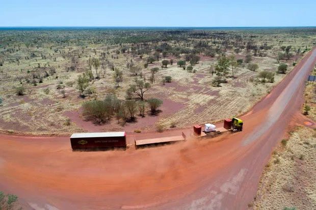 The town erased from the map by the Australian government due to health hazards.