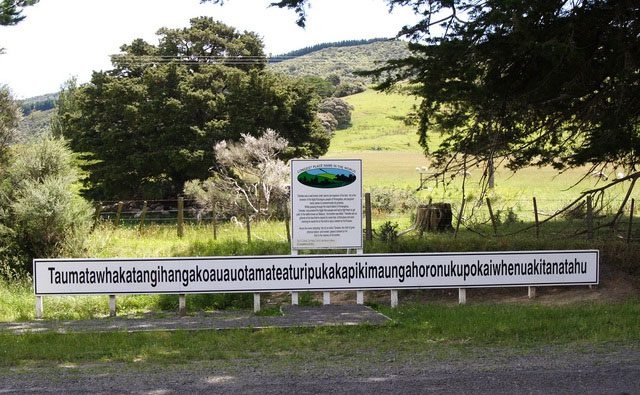 A hill in New Zealand with the longest name in the world, consisting of 85 characters.