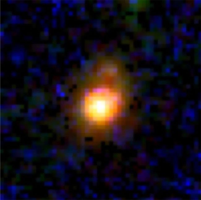 Actual image of NGC 1549